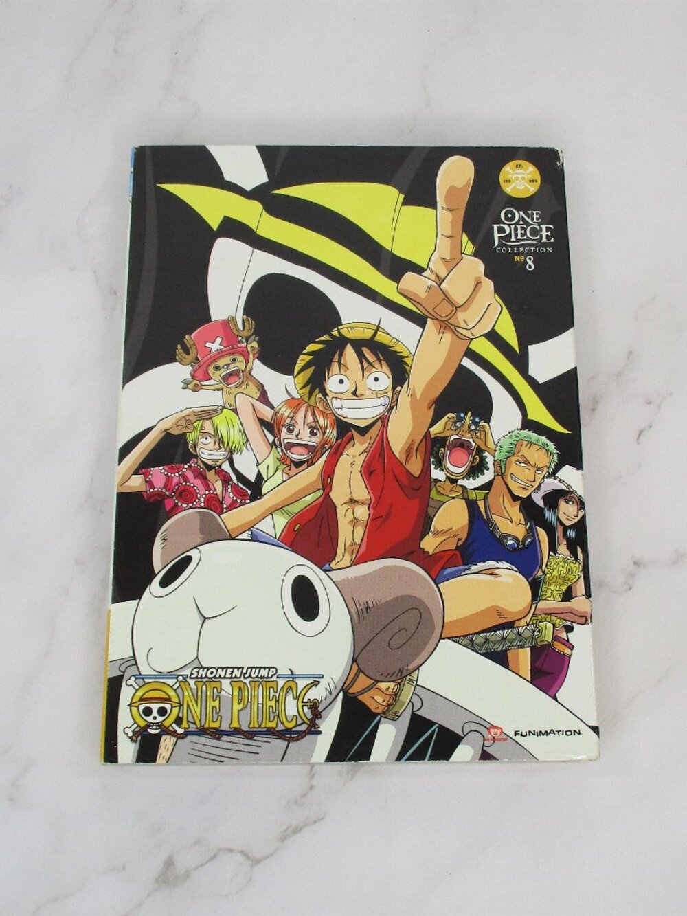 One Piece Shonen Jump Collection No 8 (DVD 2012) 4 Disc Set Anime TV Series